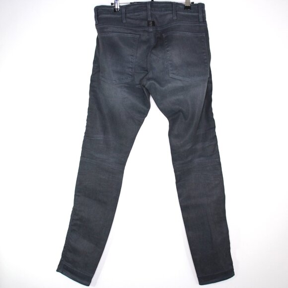 G-Star Raw Mens 33 x 34 5620 3D Coated Skinny Jeans M1060 - Picture 3 of 8